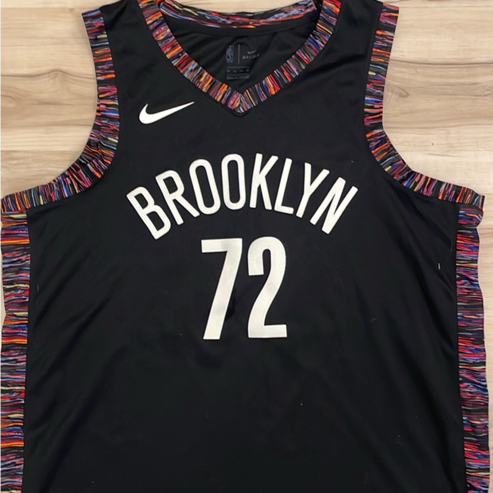 Nike Black Basketball Jersey with Yellow Accents